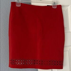 Elegant Burnt Orange banana republic Women's Skirt